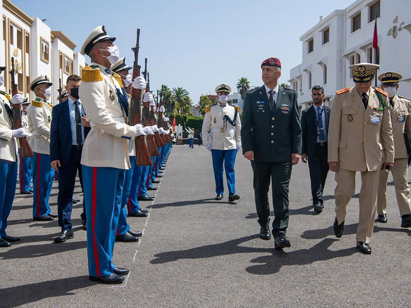 israeli-army-chief-of-staff-aviv-kochav-in-rabat Իսրայելի բանակի շտաբի պետ Ավիվ Կոչավին Ռաբաթում