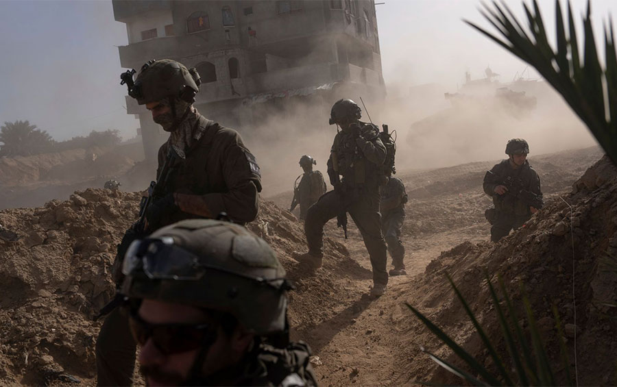 Իսրայելցի զինվորականները Գազայի հատվածում