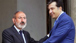 Փաշինյան, Սահակաշվիլի