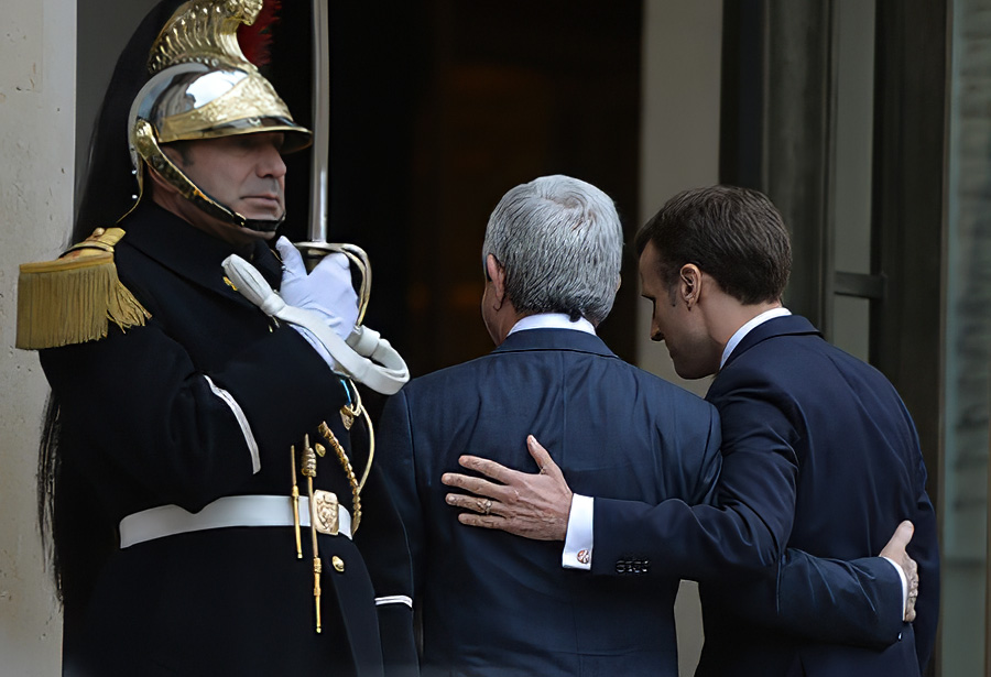 Էմանուել Մակրոն, Սերժ Սարգսյան