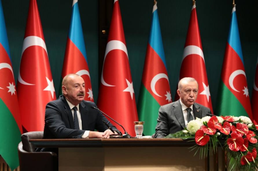 Էրդողանի եւ Ալիեւի հանդիպումը Անկարայում 2024 թվականի փետրվարի 19-ին