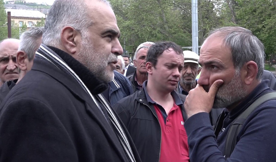 Նիկոլ Փաշինյան, Րաֆֆի Հովհաննիսյան