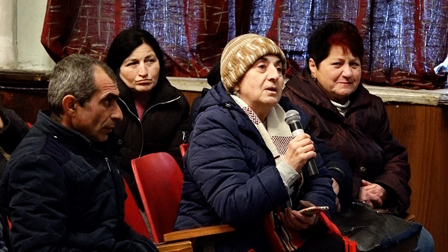 արցախցիների հետ հանդիպում