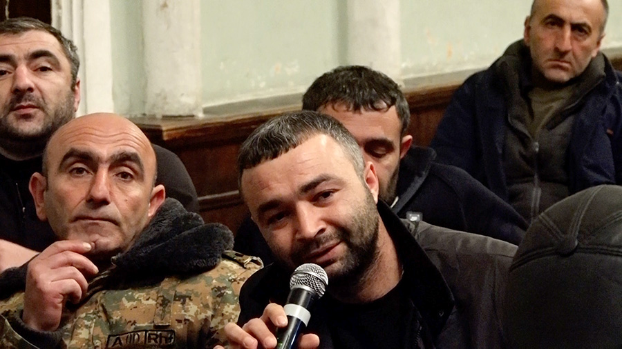 արցախցիների հետ հանդիպում