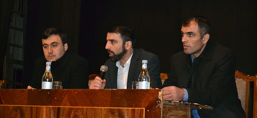 արցախցիների հետ հանդիպում