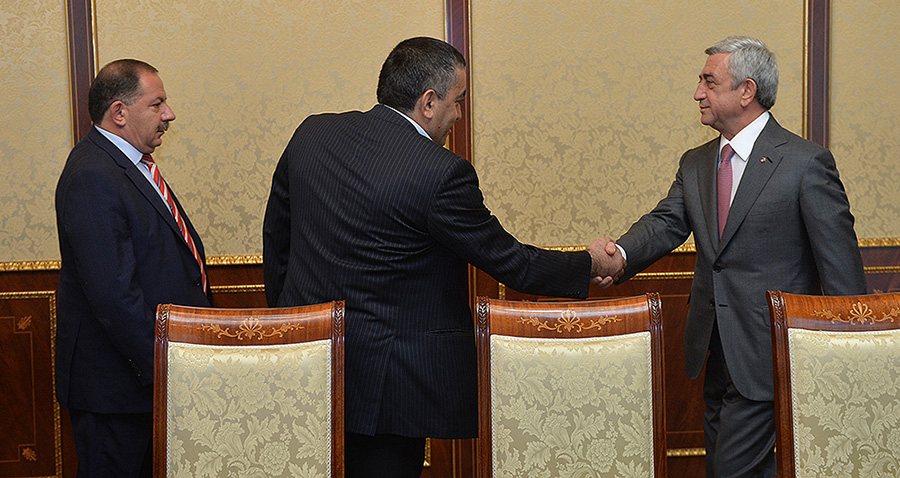 Սերժ Սարգսյան, Աղվան Վարդանյան