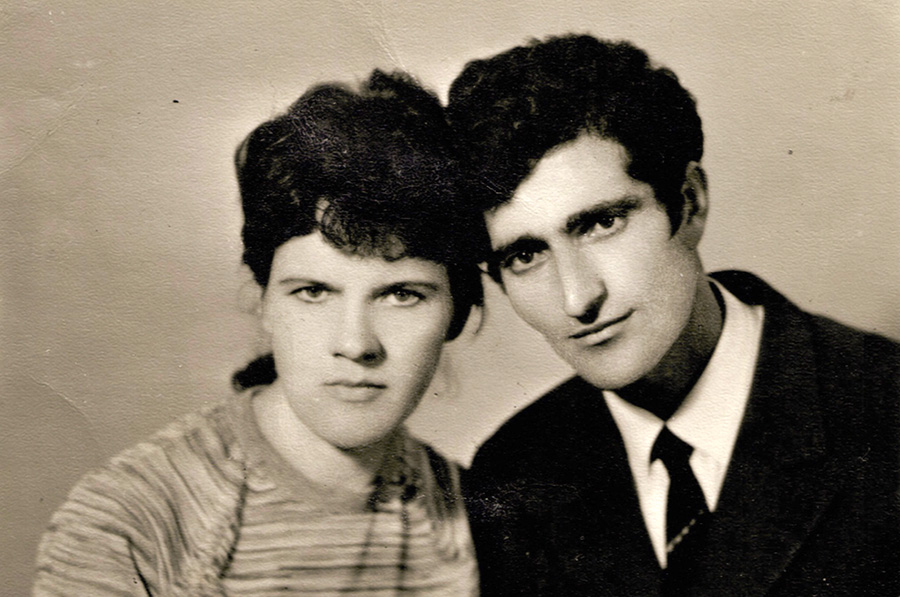 Յոլանտա Խաչատրյանը ամուսնու հետ