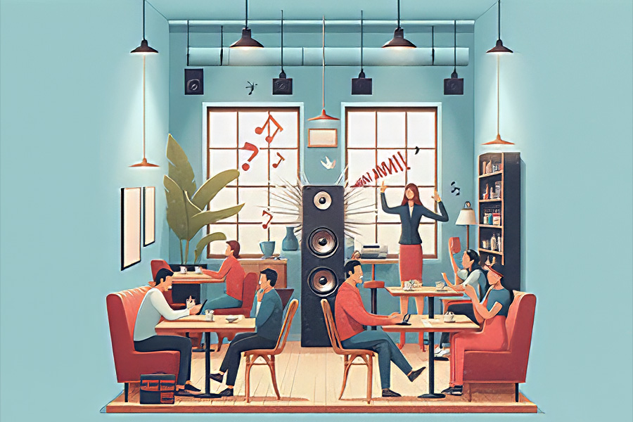 Աղմկոտ հանրային վայրեր