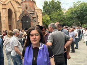 հանրահավաքի մասնակից