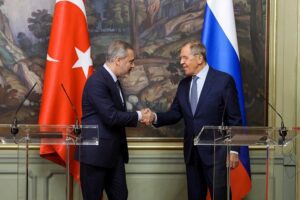 ՌԴ ԱԳ նախարար Սերգեյ Լավրով եւ Թուրքիայի ԱԳ նախարար Հաքան Ֆիդան