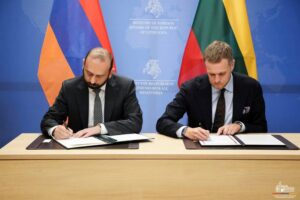 «Լիտվայի Հանրապետության եւ Հայաստանի Հանրապետության արտաքին գործերի նախարարությունների միջեւ Եվրոպական Միությանն առնչվող հարցերի շուրջ համագործակցության վերաբերյալ» փոխըմբռնման հուշագրի ստորագրումը