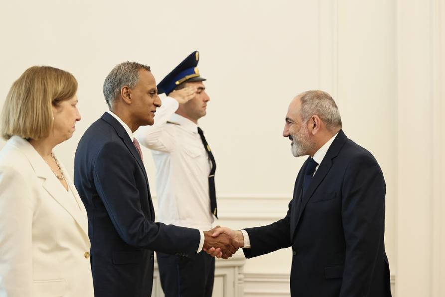 ՀՀ վարչապետ Նիկոլ Փաշինյանը ընդունում է ԱՄՆ Պետքարտուղարի տեղակալ Ռիչարդ Վերմաին