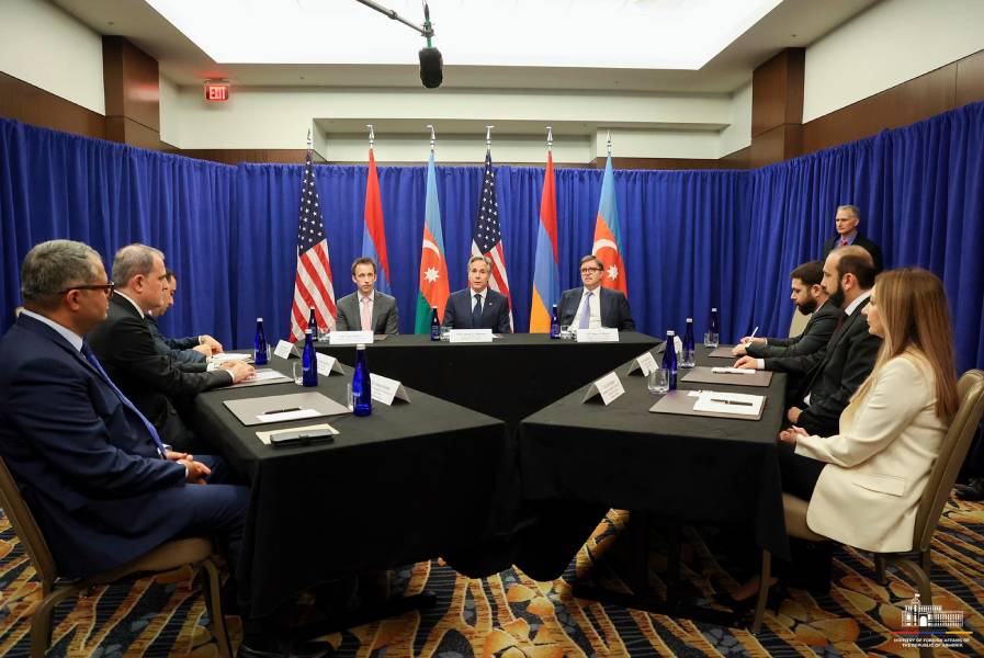 2024 թվականի հուլիսի 10-ի Բլինկեն-Միրզոյան-Բայրամով Վաշինգտոնի եռակողմ հանդիպումը