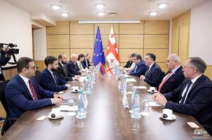 ՀՀ ԱԳ նախարար Արարատ Միրզոյանի եւ Վրաստանի ԱԳ նախարար Իլյա Դարչիաշվիլիի հանդիպումը