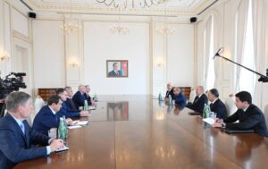 Սերգեյ Շոյգուի հանդիպումը Իլհամ Ալիեւի հետ