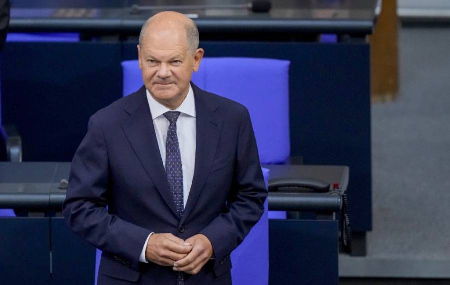 sholz-im-bund-tag Գերմանիայի կանցլեր Օլաֆ Շոլց