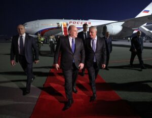 ՌԴ վարչապետ Միխաիլ Միշուստին եւ ՀՀ փոխվարչապետ Մհեր Գրիգորյան