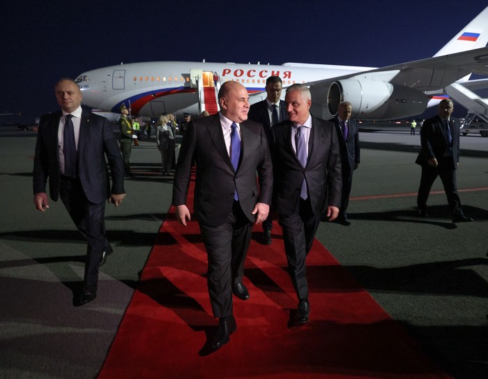 ՌԴ վարչապետ Միխաիլ Միշուստին եւ ՀՀ փոխվարչապետ Մհեր Գրիգորյան