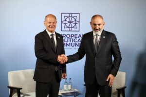 ՀՀ վարչապետ Նիկոլ Փաշինյան եւ Գերմանիայի կանցլեր Օլաֆ Շոլց