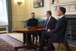 Զելենսկի, Սթարմեր եւ Ռյուտե