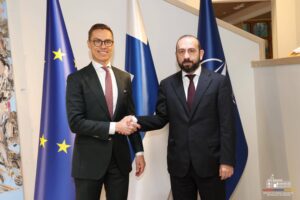 ՀՀ ԱԳ նախարար Արարատ Միրզոյան եւ Ֆինլանդիայի նախագահ Ալեքսանդր Ստուբ