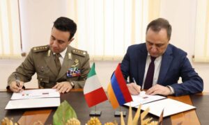 Հայաստան-Իտալիա պաշտպանական համագործակցության 2025 թվականի ծրագիրի ստորագրումը