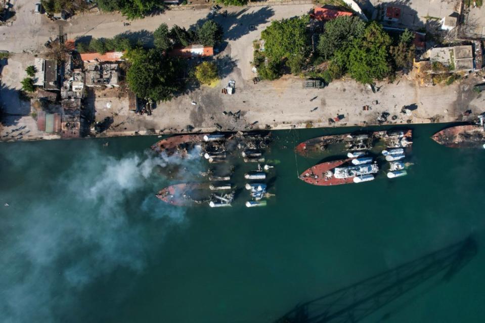 israeli-attack-on-syrian-fl Իսրայելական ավիահարվածի հետեւանքով ոչնչացված սիրիական ռազմանավեր