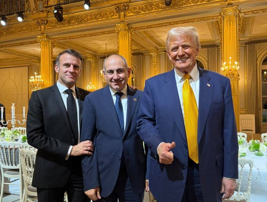 pashinyan-trump-macron Փաշինյան, Մակրոն եւ Թրամփ