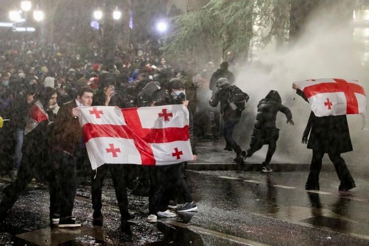 protests-in-georgia Ցույցեր Վրաստանում