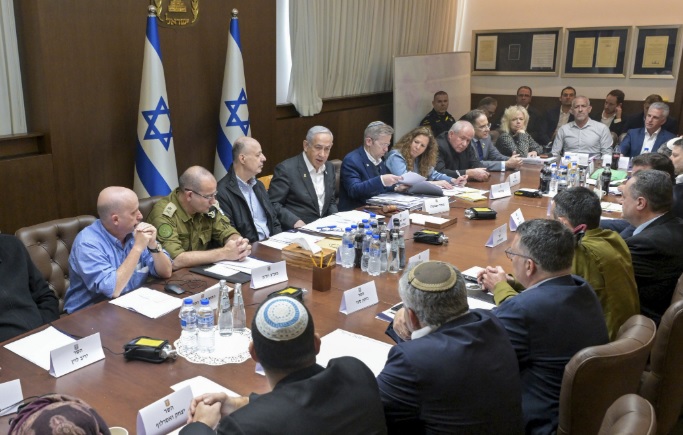 israel-cabinet Իսրայելի կառավարության նիստ