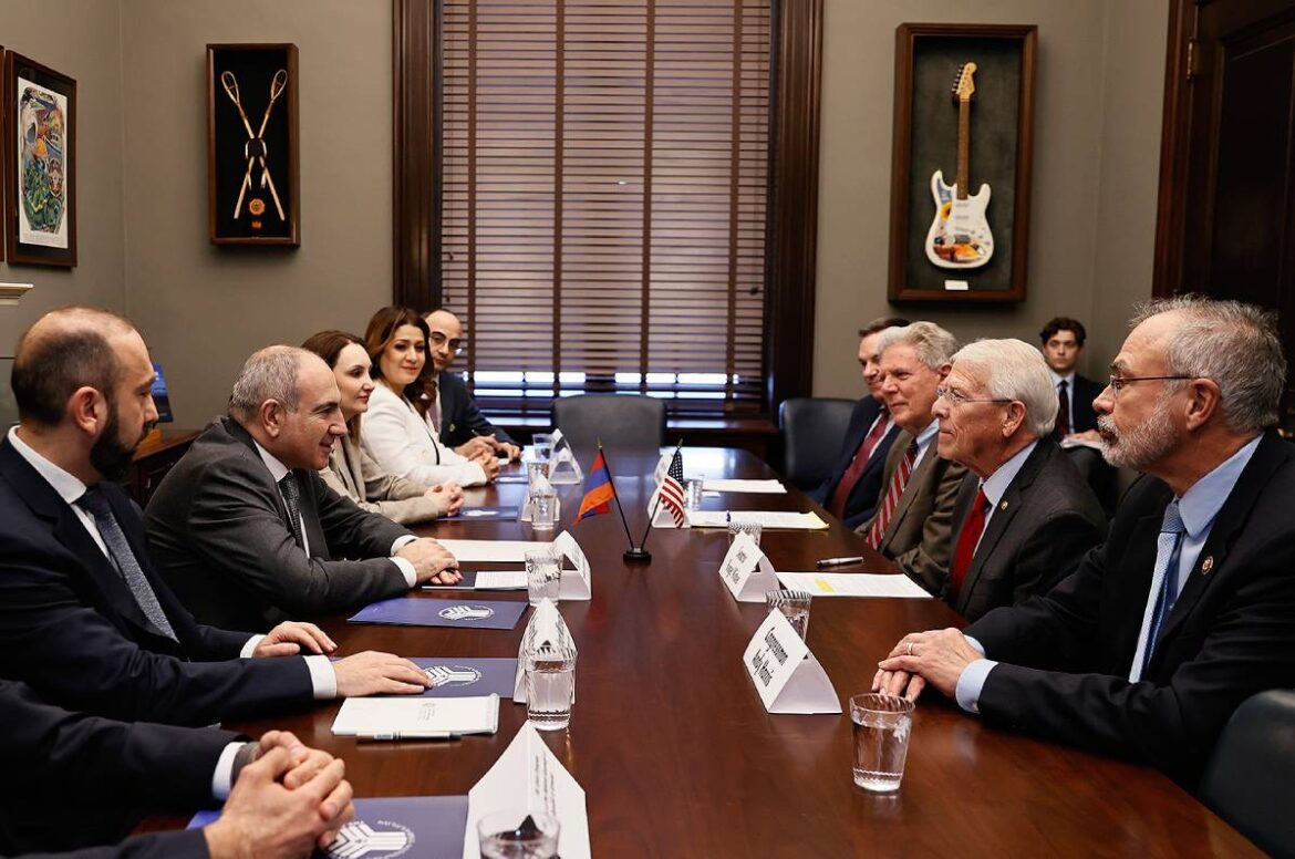 ՀՀ վարչապետ Փաշինյանի հանդիպումը ԱՄՆ կոնգրեսի եւ սենատի ներկայացուցիչների հետ